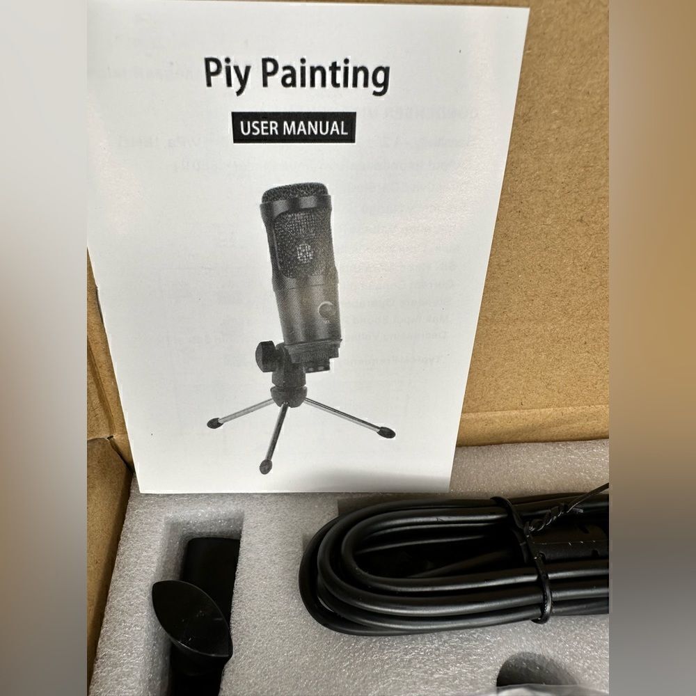 USB Microphone, Recording Microphone, Condenser PC Laptop, Plug&Play - Picture 4 of 4